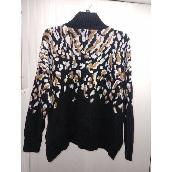New Directions Brown mock neck sweater size medium - Picture 1 of 5